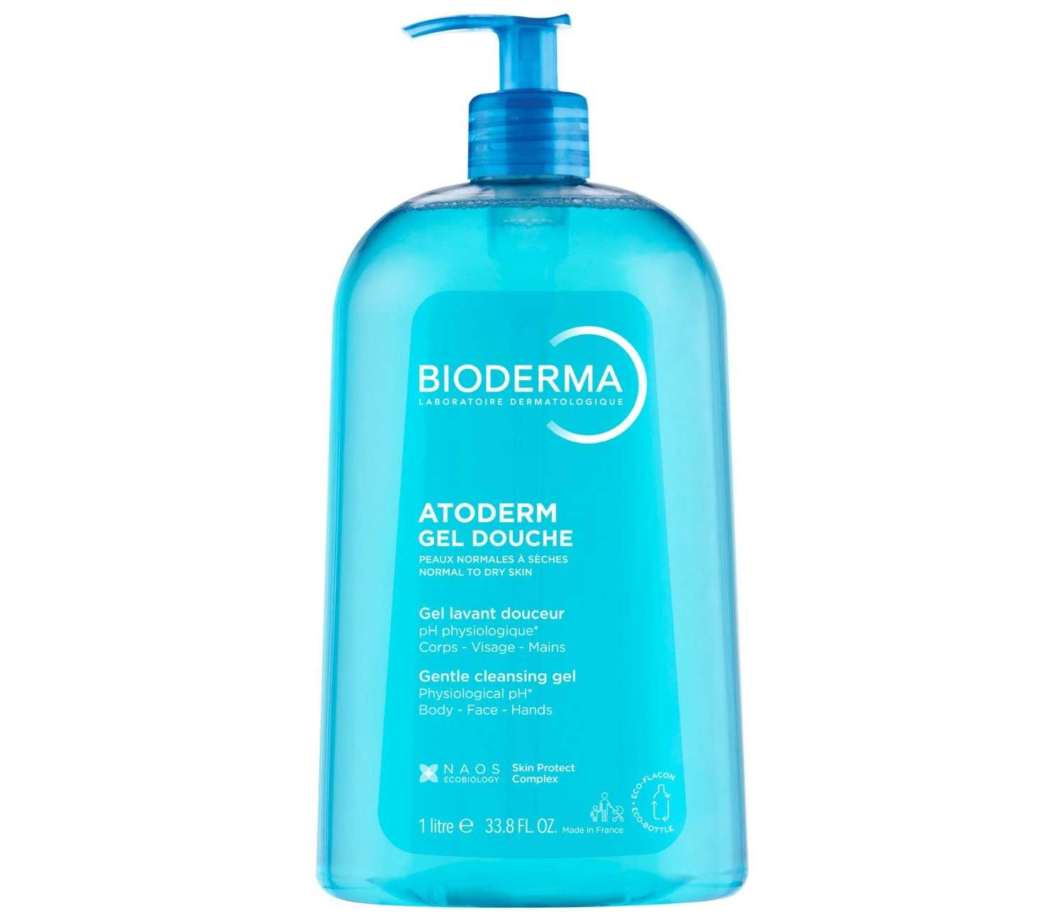 Bioderma Atoderm Body Wash Normal Sensitive Skin 1L