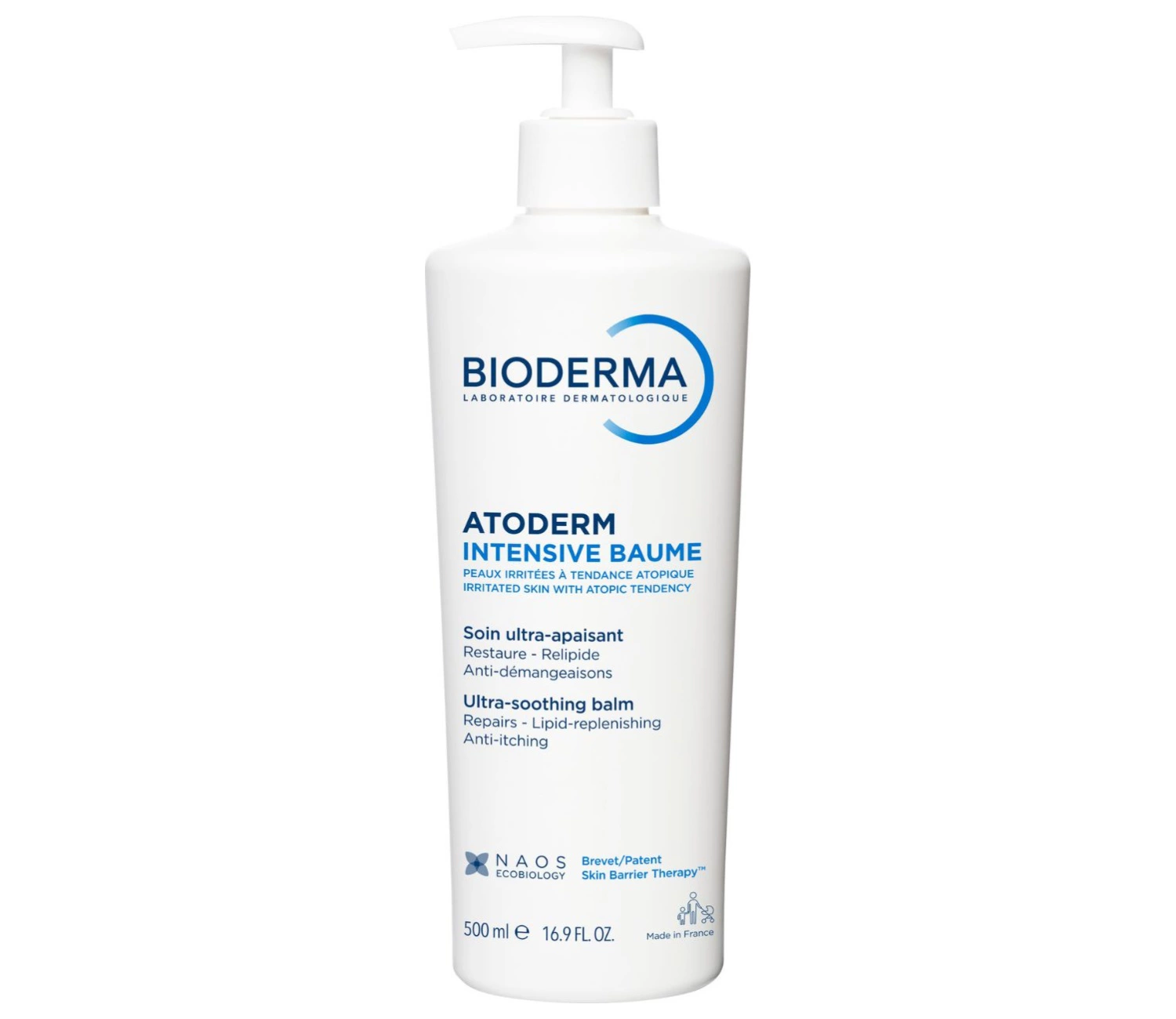 Bioderma Atoderm Ultra-Soothing Emollient Cream, For Very Dry, Itchy To Eczema-Prone Skin 500ml