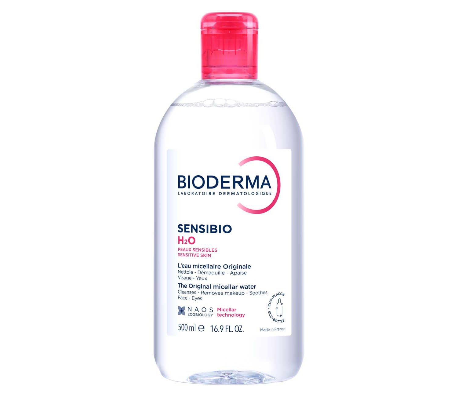 Bioderma Sensibio H2O Micellar Water Cleanser for sensitive skin