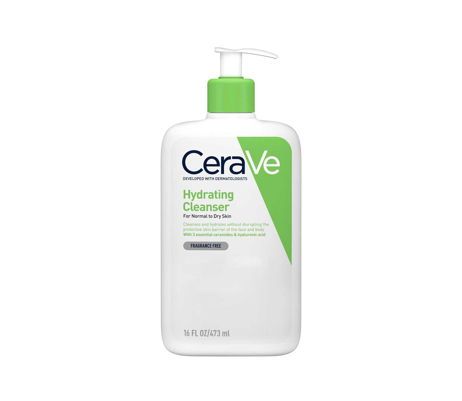 CeraVe Hydrating Cleanser with Hyaluronic Acid for Normal to Dry Skin