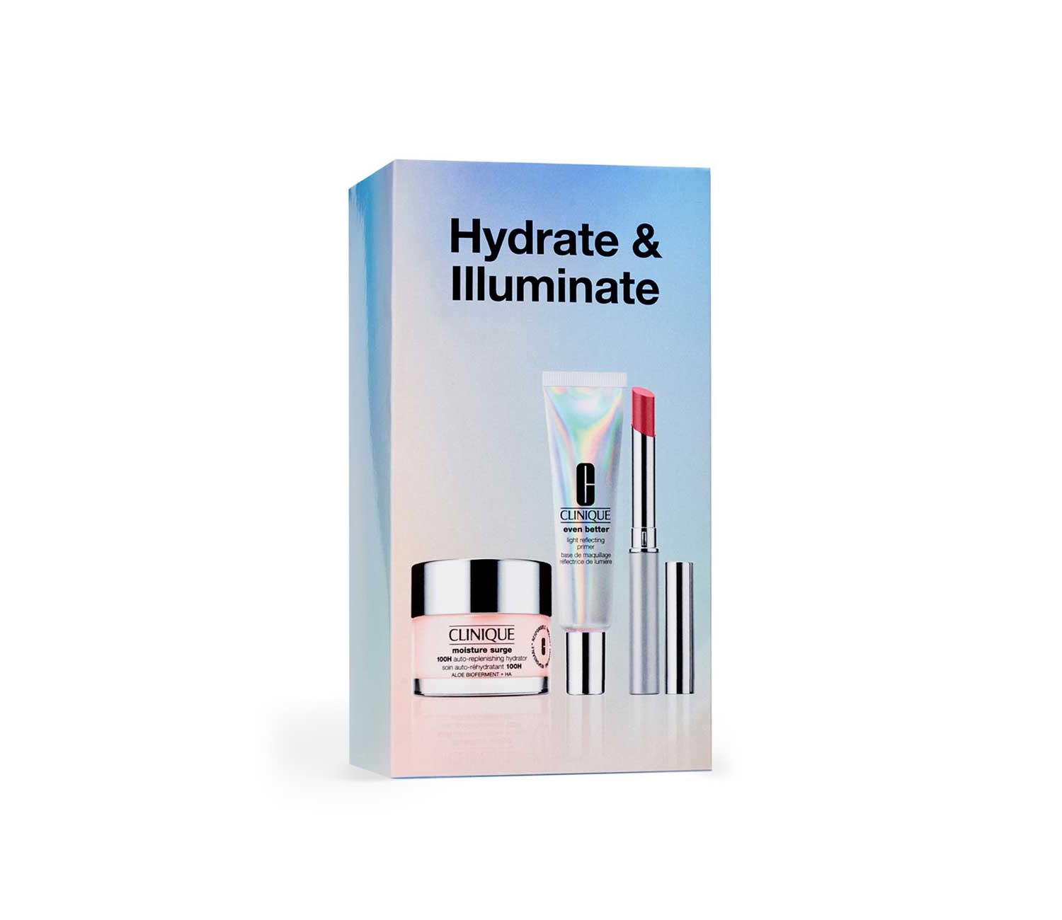 Clinique Hydrate & Illuminate Beauty Set - With Pink Honey & Moisture Surge