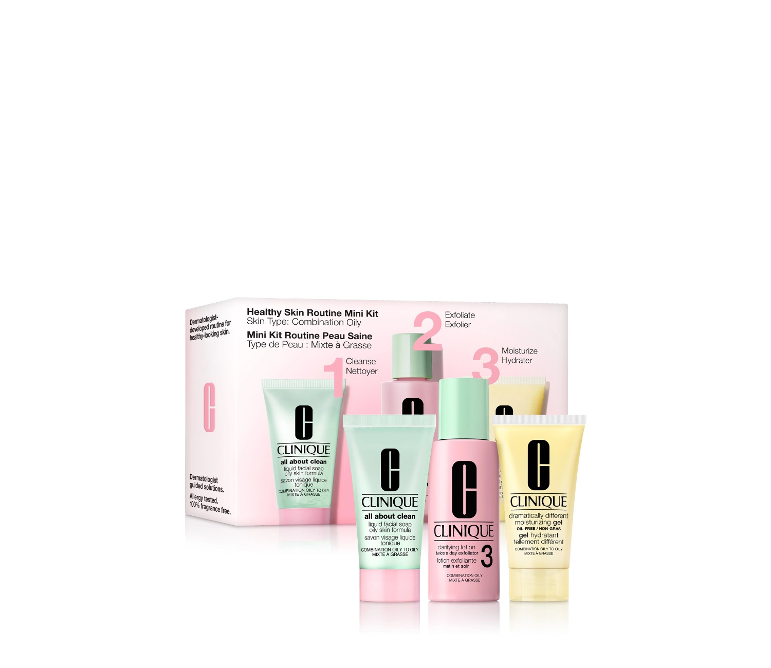 Clinique Healthy Skin Routine Mini Kit Skin Type: Combination Oily