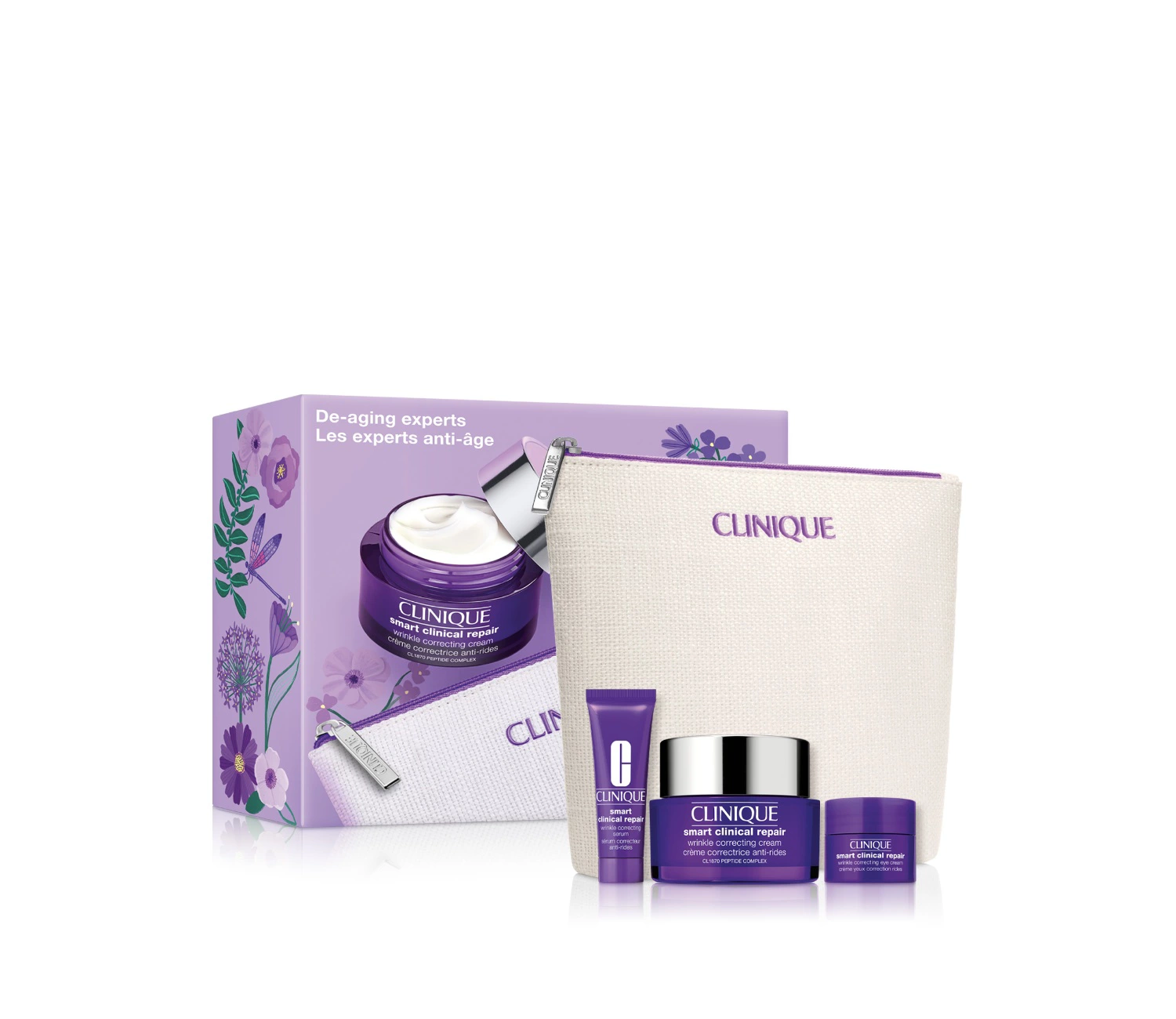 Clinique Smart Clinical Repair De-aging Skincare Set