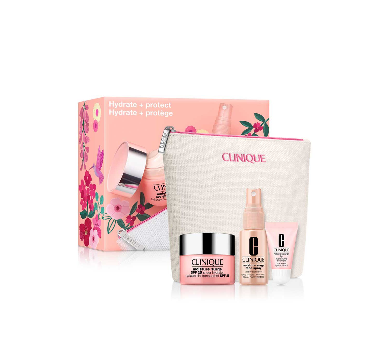 Clinique Hydrate + Protect Skincare Set