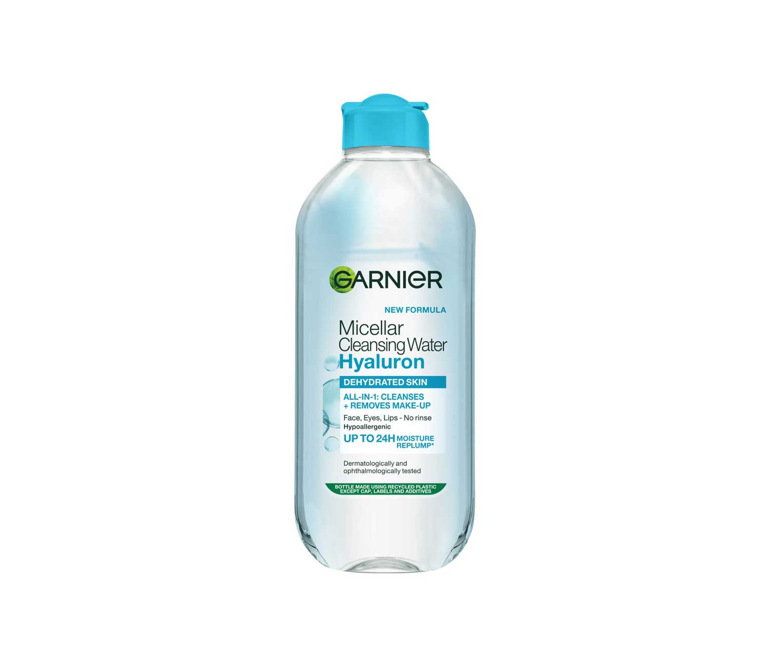 Garnier Micellar Cleansing Water Hyaluron For Dehydrated Skin 400ml Cleanse & Replump