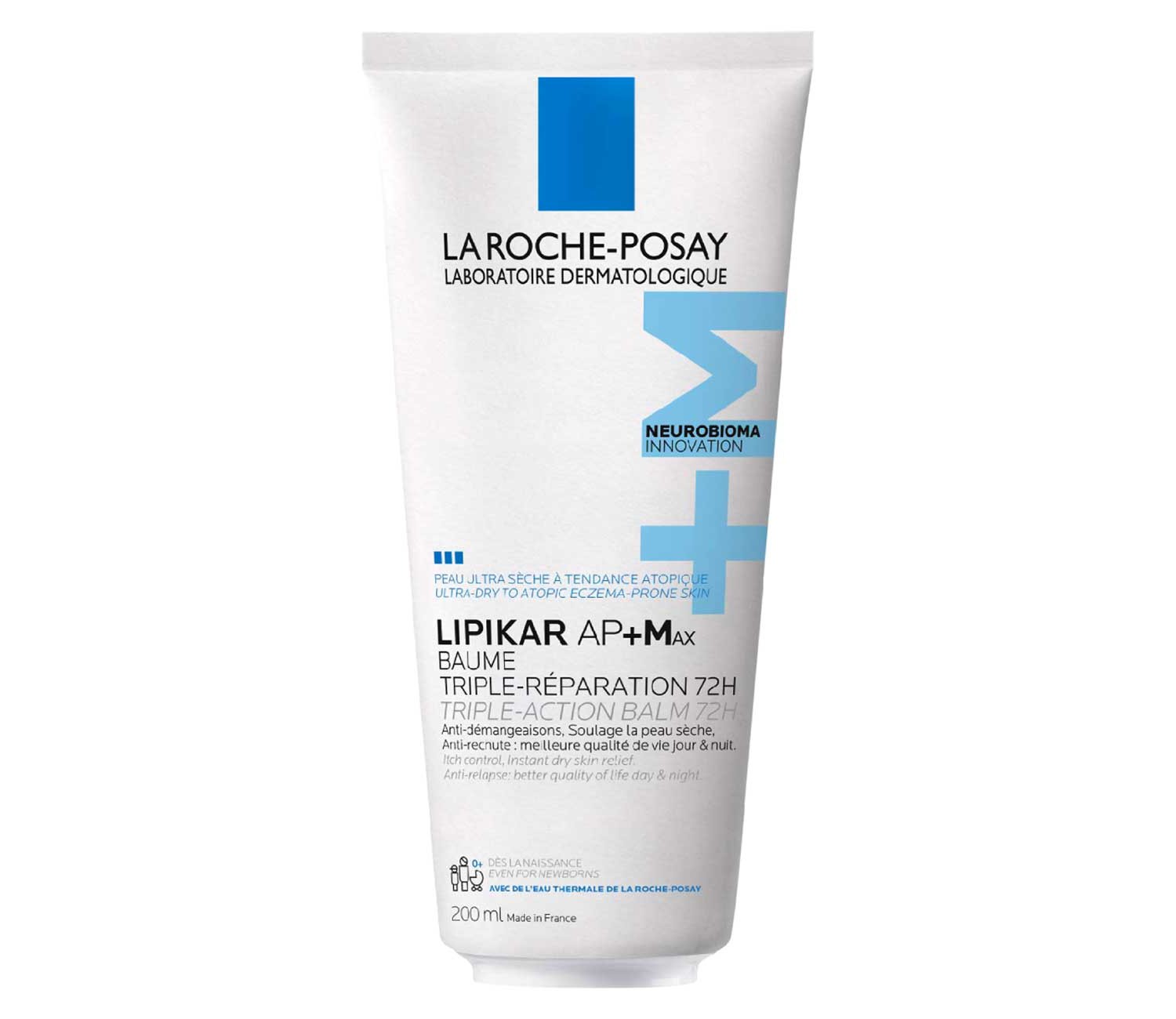 La Roche-Posay Lipikar Balm Ap+Max Triple Action Balm For Ultra-Dry To Atopic Eczema -Prone Skin 200ml