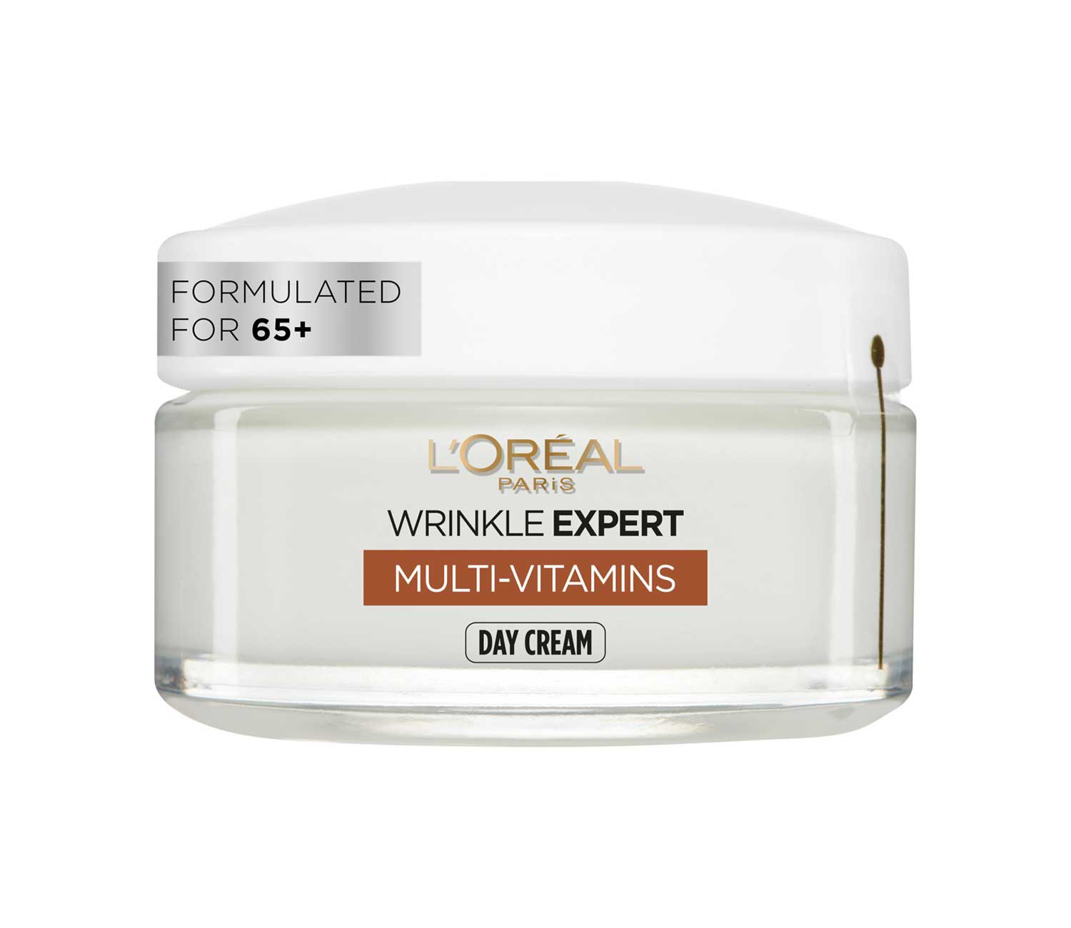 L'Oréal Paris Wrinkle Expert Day Cream, Specifically formulated for women 65+, 50ml