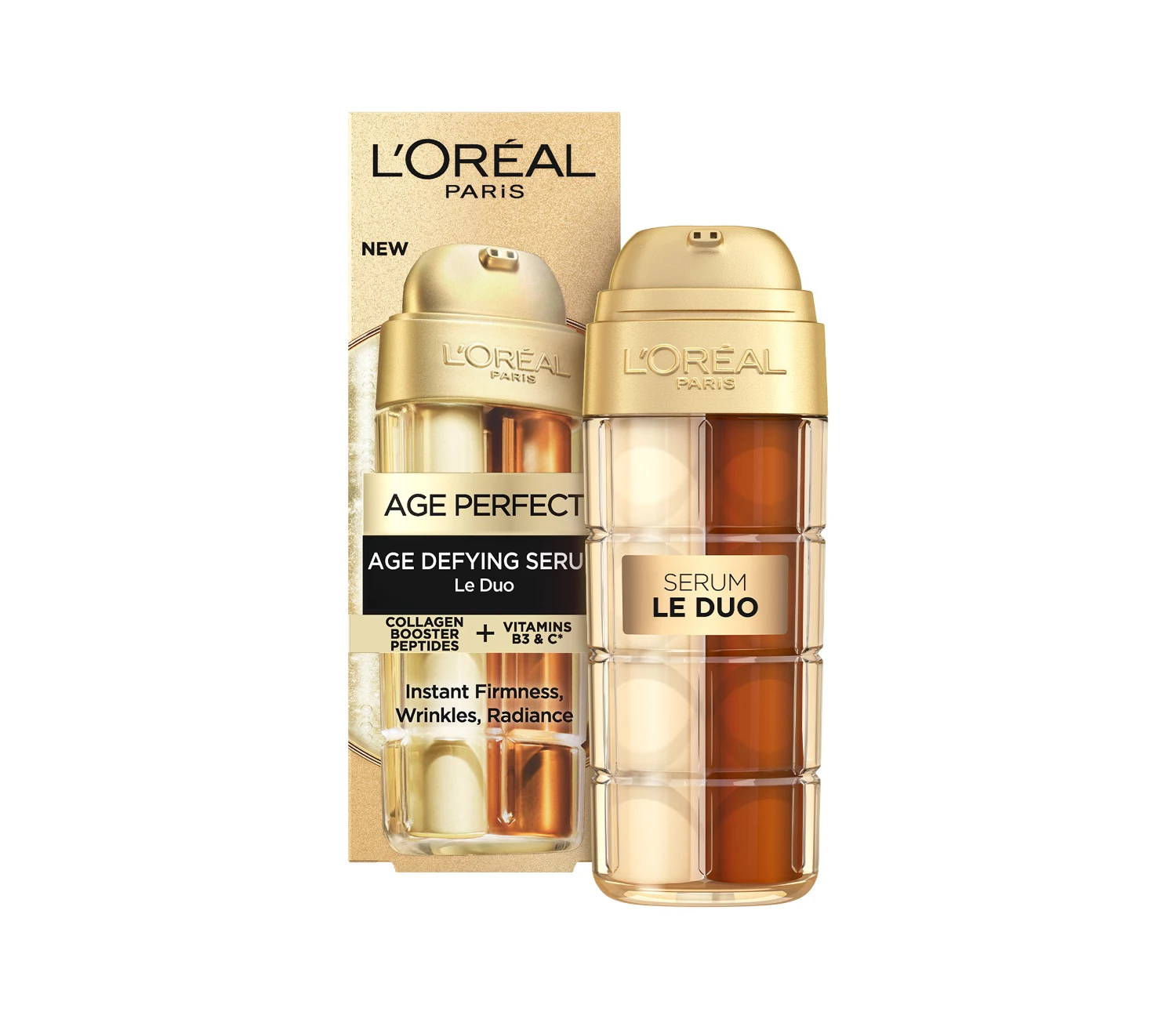 L'Oréal Paris Age Perfect Serum Le Duo [with Collagen Peptide Boosters], 30ml