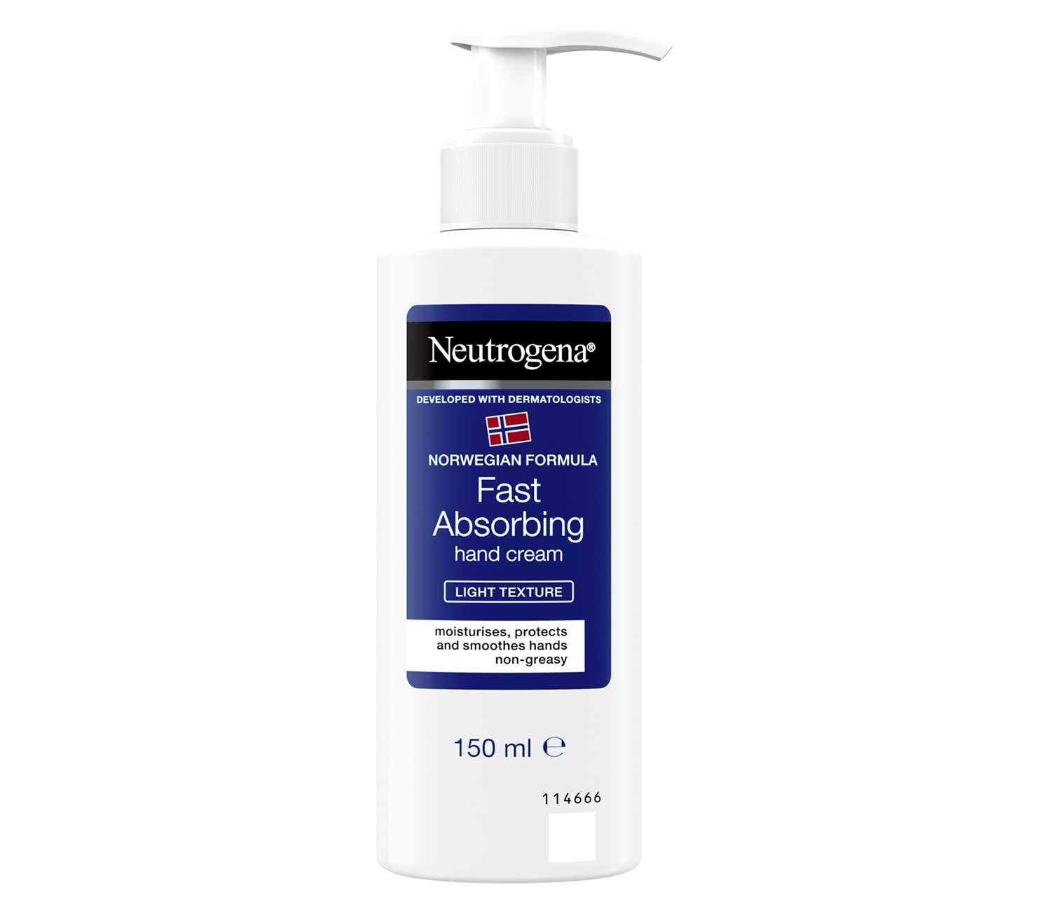Neutrogena Norwegian Formula Fast Absorbing Hand Cream Light Texture 150ml