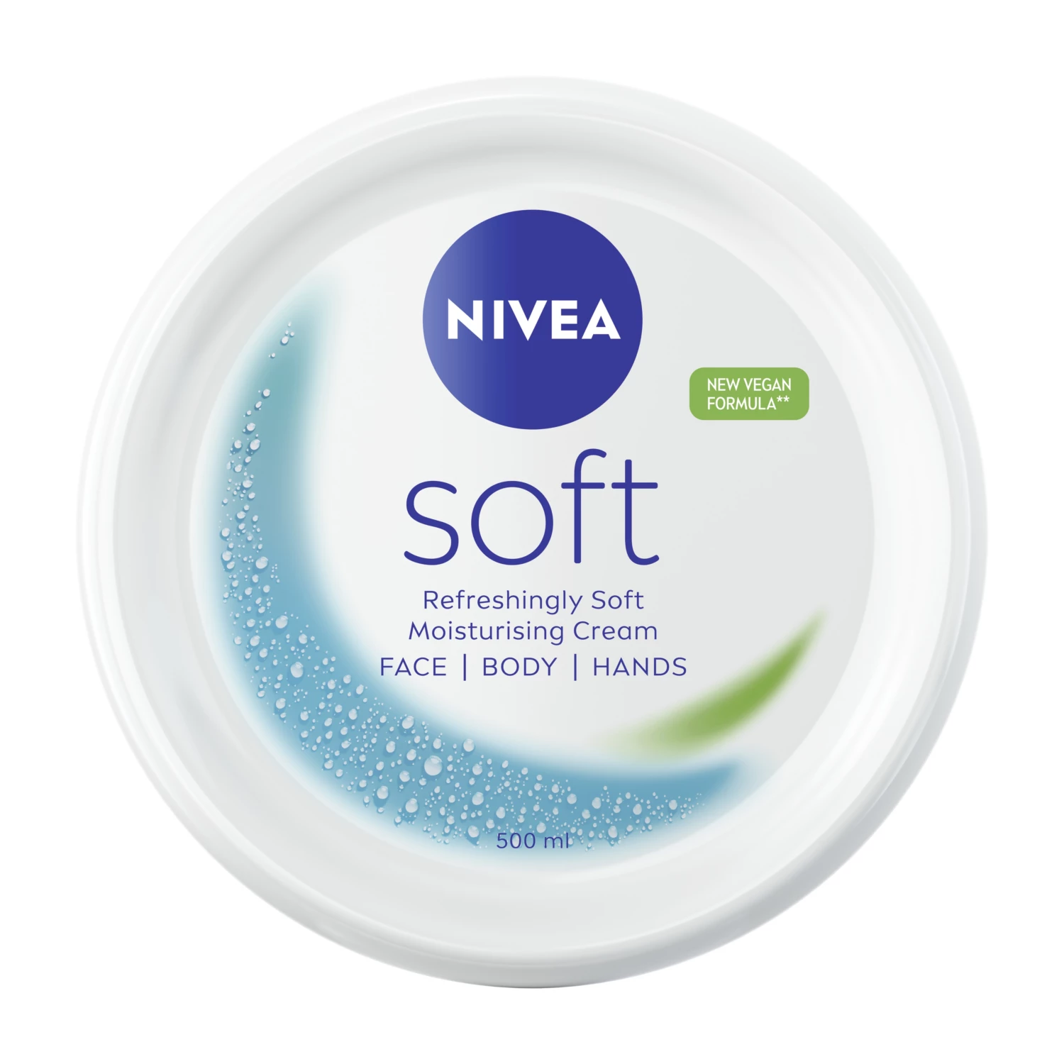 NIVEA Soft Moisturiser for Face Hand & Body