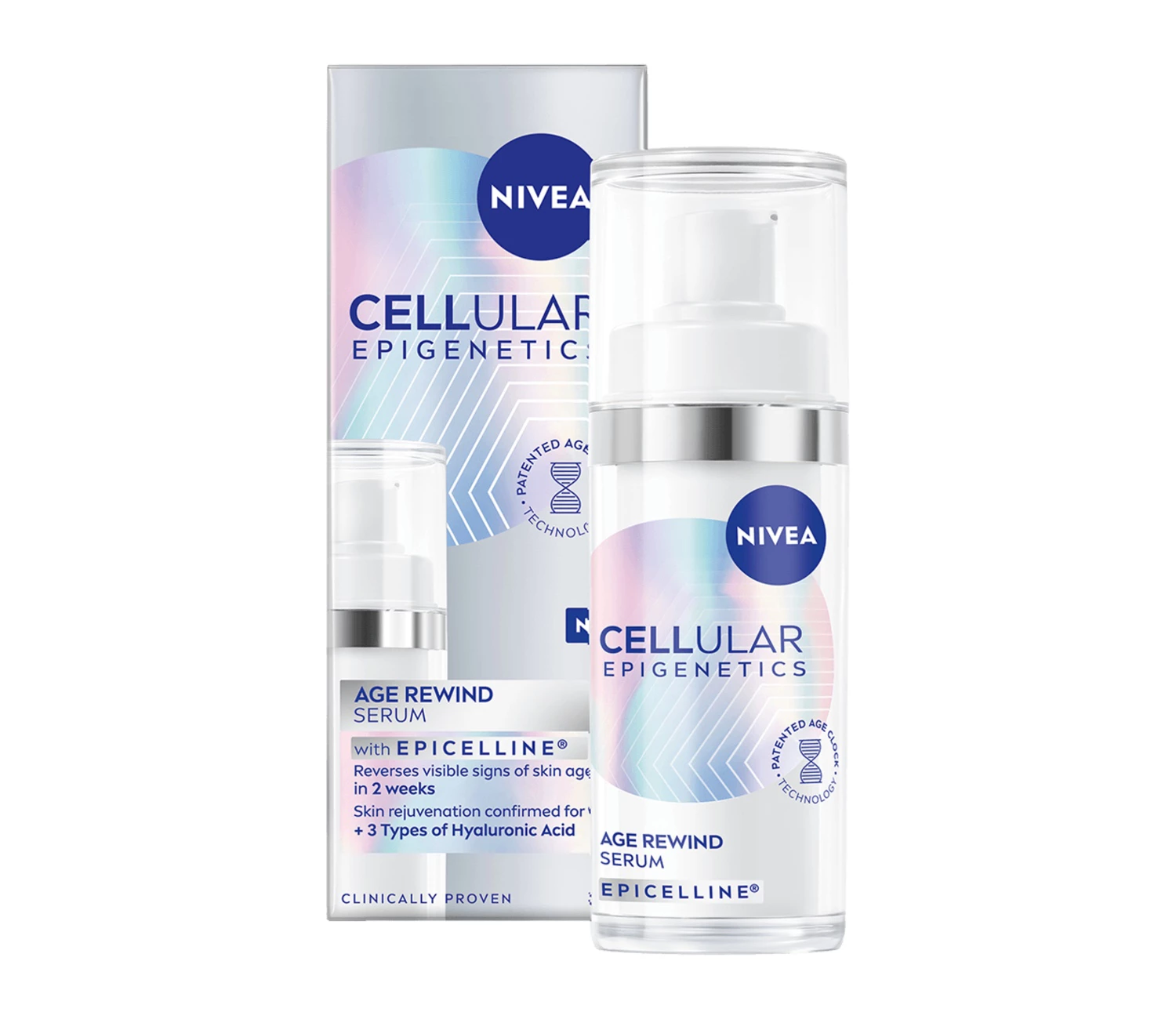 NIVEA Cellular Epigenetics Age Rewind Face Serum with Epicelline
