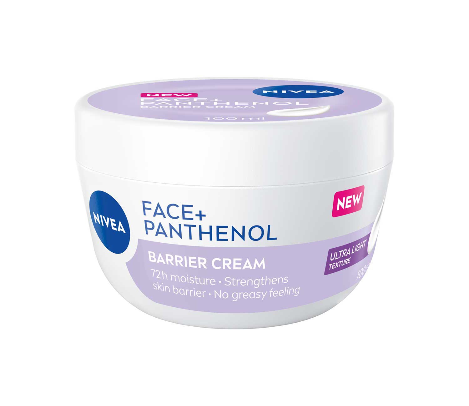 NIVEA Face Plus Moisturiser Panthenol Barrier Repair Face Cream 100ml