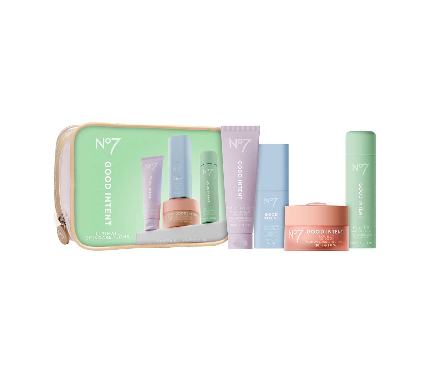 No7 Good Intent Ultimate Skincare Icons Gift Set