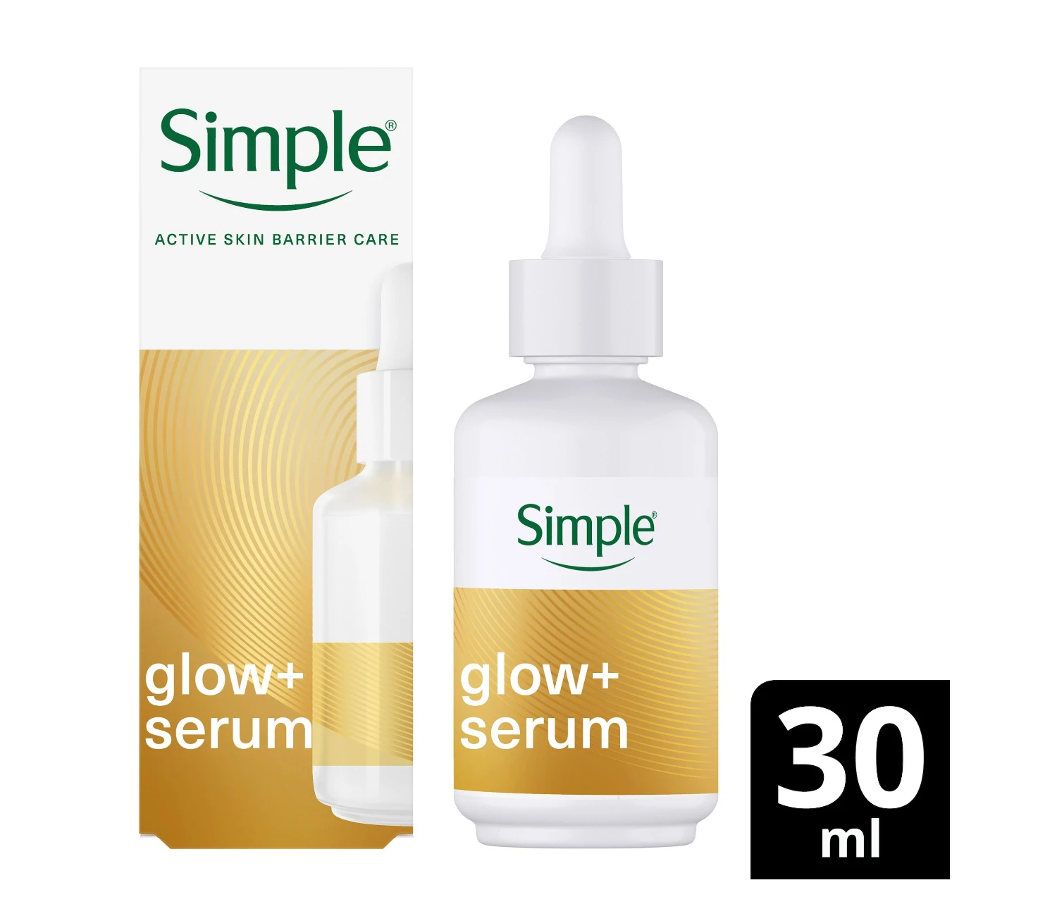 Simple Glow+ 10% Vitamins C + E + F Serum 30 ml
